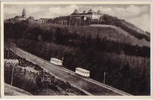 13729 Ak Schloss Augustusburg avec funiculaire 1936