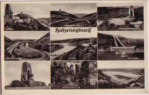 13726 Mehrbild Ak Hohensyburg 1954