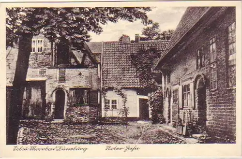 13697 Ak Sol- et Moorbad Lüneburg Lièvre rouge vers 1930