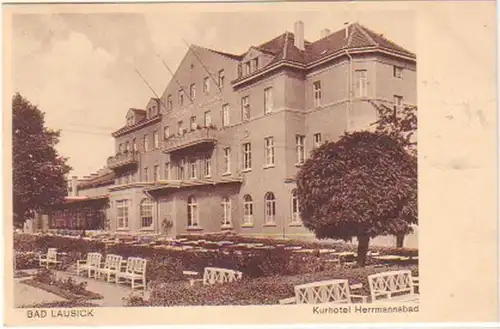 13666 Ak Bad Lausick Kurhotel Herrmannsbad 1933