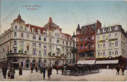 13623 Ak Cologne am Rhein Wallrafplatz vers 1907