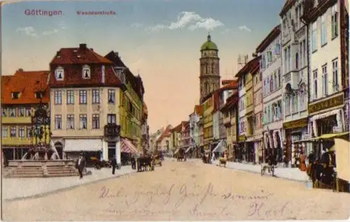 13618 Ak Göttingen Weenderstrasse 1915