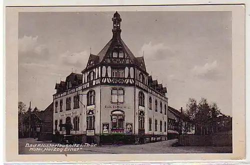 13616 Ak Bad Klosterlausnitz Hotel "Herzog Ernst" 1930