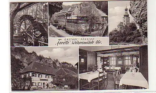13612 Ak Weihersmühle Ofr. Gasthof "Forelle" 1969