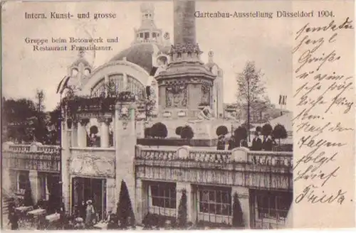 13572 Ak Düsseldorf Horticole Exposition 1904