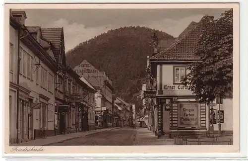 13560 Ak Friedrichroda Hotel zur Schauenburg 1948