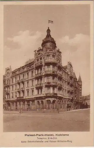 13555 Ak Coblence Palace Park Hotel vers 1930