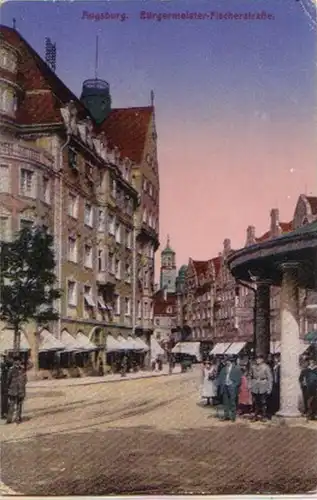 13549 Ak Augsburg Bürgermeister Fischerstraße 1922