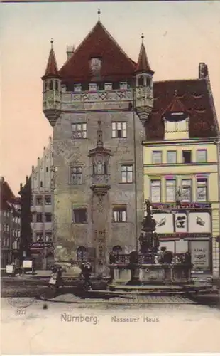 13531 Ak Nuremberg Nassauer Maison vers 1900