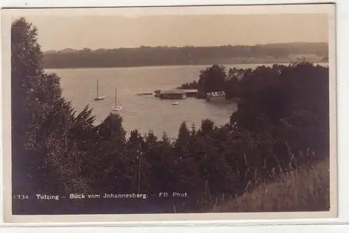 13527 Ak Tutzing Blick vom Johannesberg 1921