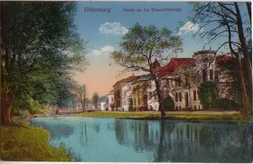 13526 Ak Oldenburg Hunte an der Elisabethstraße 1915