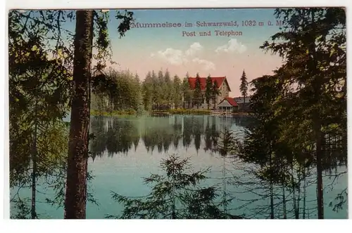 13525 Ak Mummelsee dans la Forêt Noire 1954