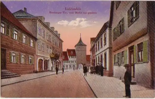 13516 Ak Lichtenfels Bamberger Tor vers 1920