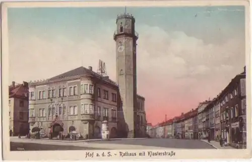 13508 Ak Hof Hôtel de ville avec Klosterstrasse vers 1910