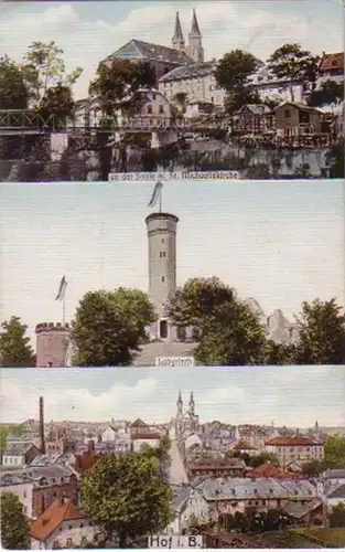 13503 Multi-image Ak Hof in Bayern 1907