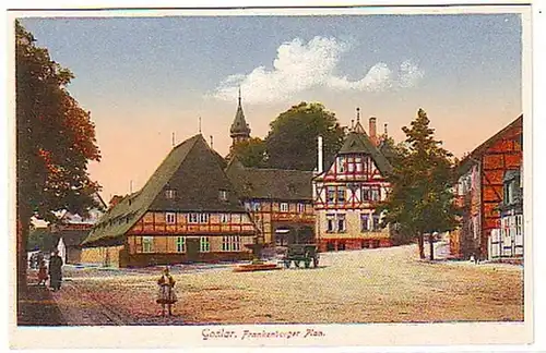 13499 Ak Goslar Frankenberger Plan um 1910