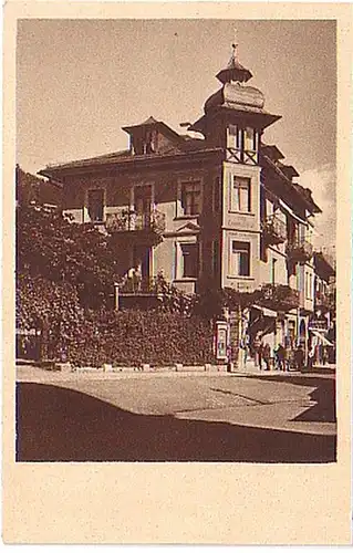 13468 Ak Berchtesgaden Haus Friedrichsruh um 1920