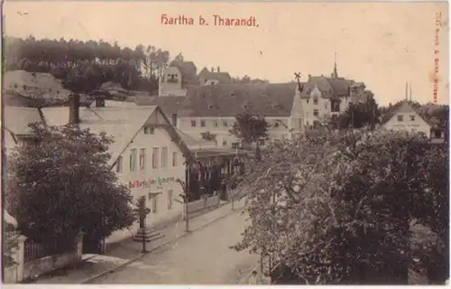 13418 Ak Hartha bei Tharandt Restaurant & Hotel 1907