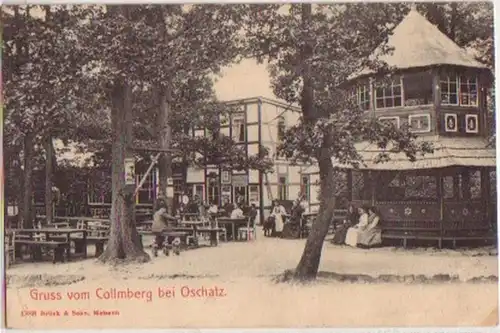 13382 Ak Gruß vom Collmberg bei Oschatz 1908