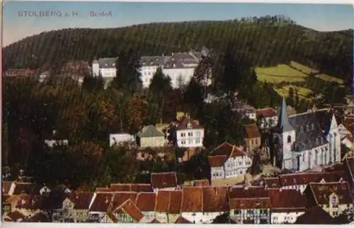 13380 Ak Stolberg au château de résine 1916