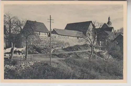13334 Ak Dorlar an der Klostermauer um 1930