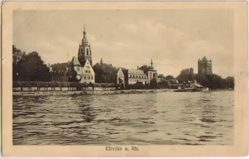 13313 Feldpost Ak Eltville am Rhein 1916