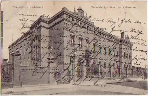 13300 Ak Stassfurt-Leopoldshall Kaliwerke 1908