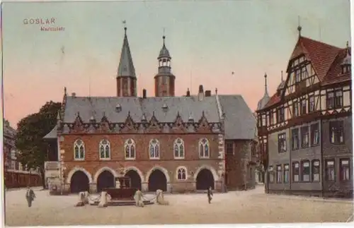 13299 Ak Goslar Marktplatz 1908