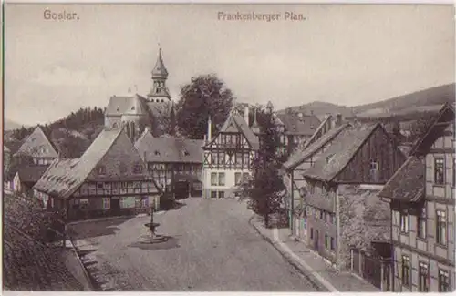 13297 Ak Goslar Frankenberger Plan um 1910