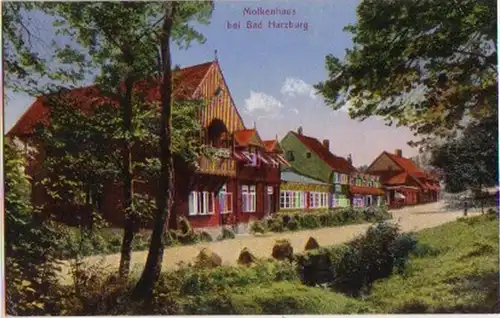 13286 Ak Lacton House à Bad Harzburg vers 1915