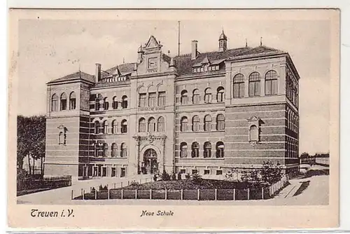 13283 Ak fidélité dans la nouvelle école Vogtland 1913