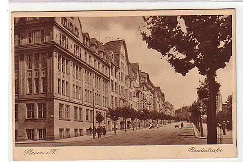 13263 Ak Plauen dans le Vogtland Breitstrasse 1929