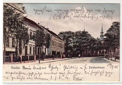 13248 Ak Genthin Parchenstrasse 1905