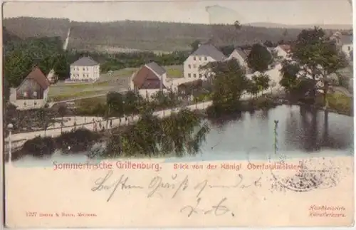 13209 Ak Grillenburg Königl. Oberforstmeisterie 1903