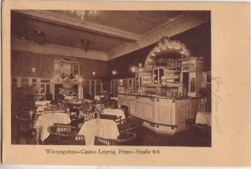 13191 Ak Leipzig Wintergarten Casino Petersstraße 1919