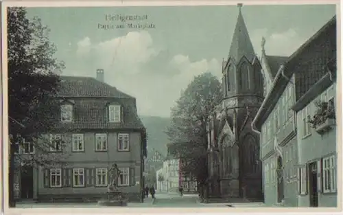 13185 Ak Heiligenstadt Partie sur la place du marché vers 1930