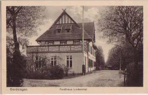 13184 Ak Gardelegen Forsthaus Lindenthal um 1920