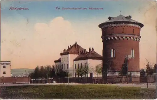 13180 Poste de terrain Ak Königsbrück Hôpital de garnison 1915