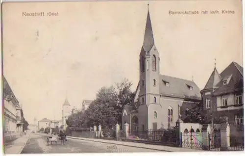 13175 Feldpost Ak Neustadt Orla Bismarckstraße 1917