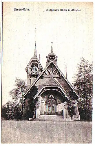 13157 Ak Essen Église évangélique à Altenhof vers 1925