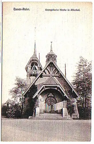 13157 Ak Essen evangelische Kirche in Altenhof um 1925