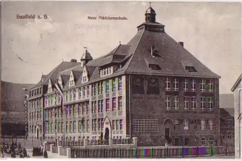 13154 Ak Salenfeld a.S. nouvelle école de filles 1911