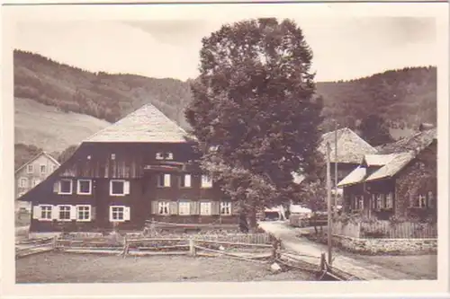 13137 Ak Bernau Hof altes Schwarzwaldhaus um 1940
