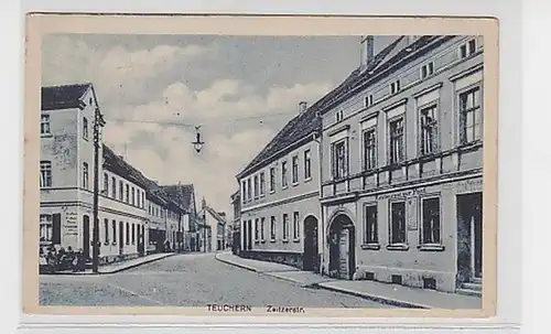 13113 Feldpost Ak Teuchern Zeitzerstrasse 1918