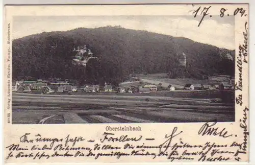 13069 Ak Obersteinbach Alsace Vue totale 1904