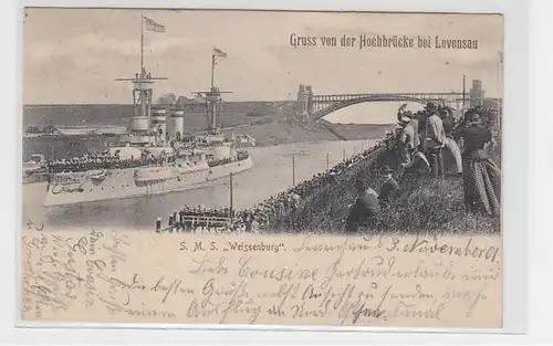 13002 Navire de guerre S.M.S. "Wessenburg" 1901