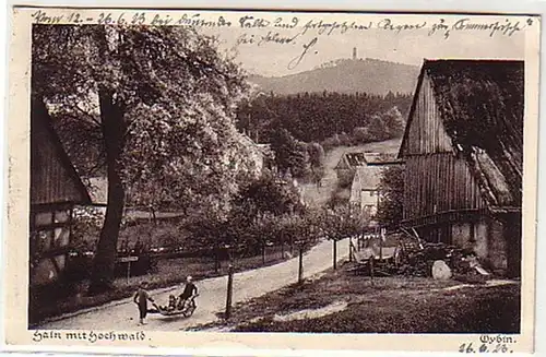 12973 Oybin Hain mit Hochwald 1923