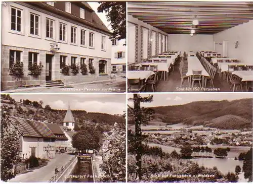 12955 Multi-image Ak Fornsbach Gasthof, etc. 1962