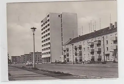 12954 Ak Weißenfels Merseburger Straße avec bâtiment de tour en 1967