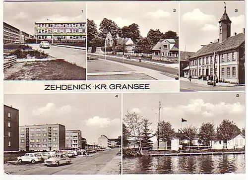 12952 Mehrbild-Ak Zehdenick Kr. Gransee um 1980